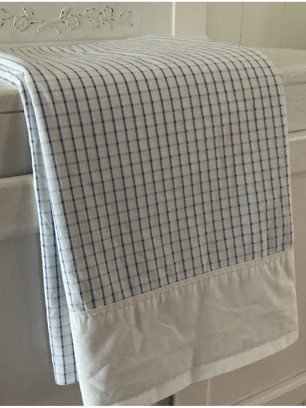 Vintage Martha Stewart Flat Bedsheet